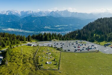 Villach Alpine Road, view of Rosstratte | ©  villacher-alpenstrasse.at/Michael Stabentheiner